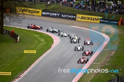 Formula Ford Race March 2014 Stock Photo