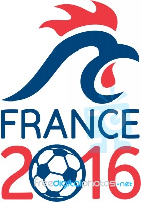 France 2016 Europe Football  Championships Stock Image