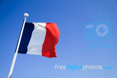 France Flag Stock Photo