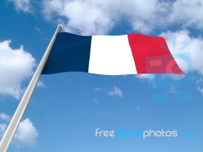 France Flag Stock Image