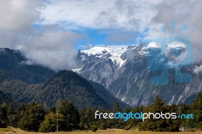 Franz Joseph Glacier Stock Photo