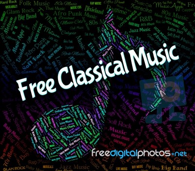 Free Classical Music Shows No Charge And Acoustic Stock Image