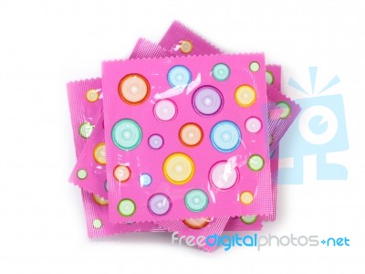 Free Condom By Thailand Ministry Of Public Health Stock Photo