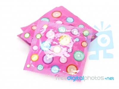 Free Condom By Thailand Ministry Of Public Health Stock Photo