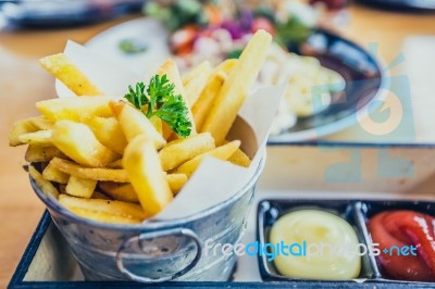 French Fries Stock Photo