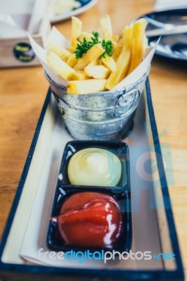 French Fries Stock Photo