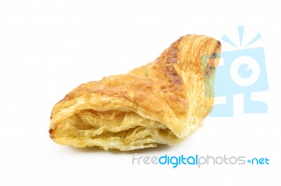 Fresh And Tasty Croissant Stock Photo