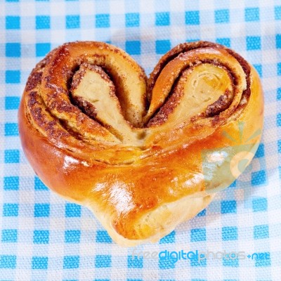 Fresh Cinamon Roll Stock Photo