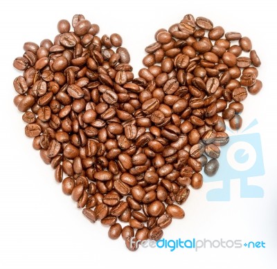 Fresh Cup Coffee Shows Hot Drink And Coffees Stock Photo