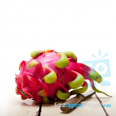 Fresh Dragon Fruit Stock Photo