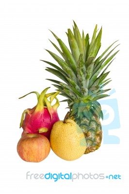 Fresh Fruits Stock Photo