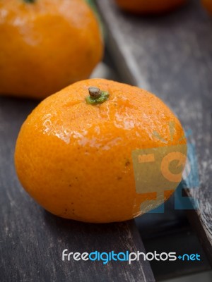 Fresh Orange Stock Photo