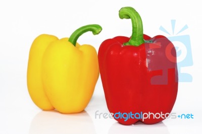 Fresh Paprika Stock Photo