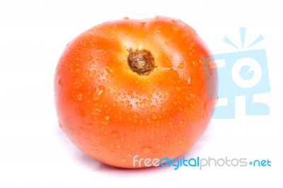 Fresh Red Tomato Stock Photo