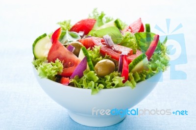 Fresh Salad Stock Photo