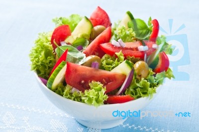 Fresh Salad Stock Photo