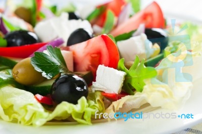 Fresh Salad Stock Photo