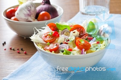 Fresh Salad Stock Photo