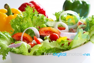 Fresh Salad Stock Photo