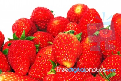 Fresh Strawberries Stock Photo