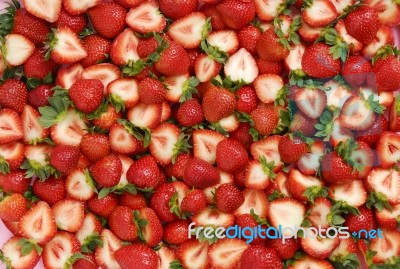 Fresh Strawberry Stock Photo