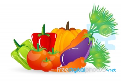 Fresh Vegetables Stock Image