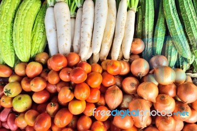 Fresh Vegetables Stock Photo