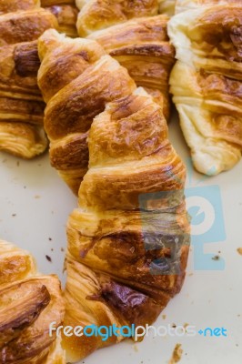 Freshly Baked Homemade On The Market.  Stock Photo