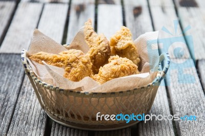 Fried Chicken Stock Photo