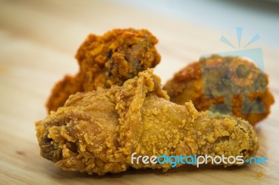 Fried Chicken Stock Photo