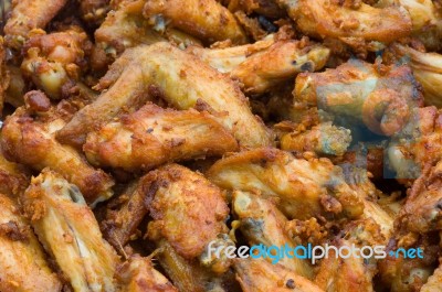 Fried Chicken Stock Photo