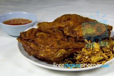 Fried Chicken Stock Photo