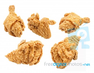 Fried Chicken Stock Photo