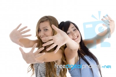 Friends Having Fun Stock Photo