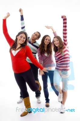 Friends Having Fun Stock Photo