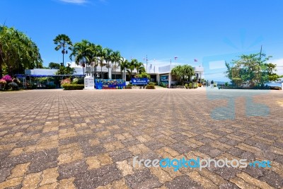 Front Of Phuket Aquarium Stock Photo