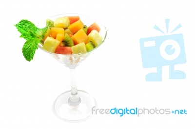 Fruit Salad Stock Photo