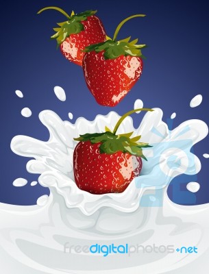 Fruit Splash Stock Image