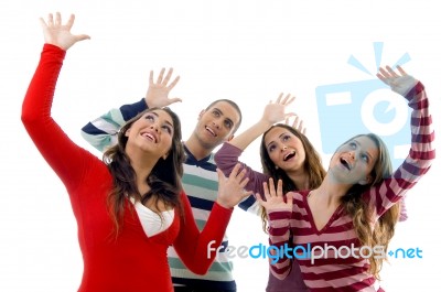 Funky Group Of People Stock Photo