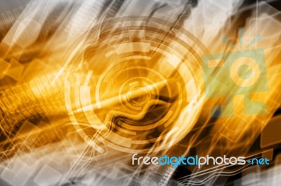 Futuristic Abstract  Background Stock Image