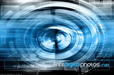 Futuristic Abstract  Background Stock Image