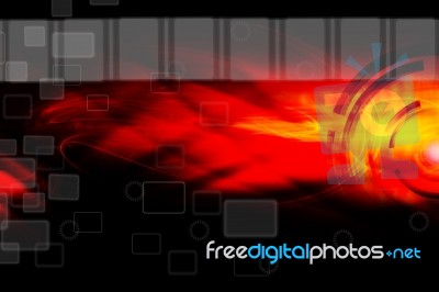 Futuristic Abstract  Background Stock Image