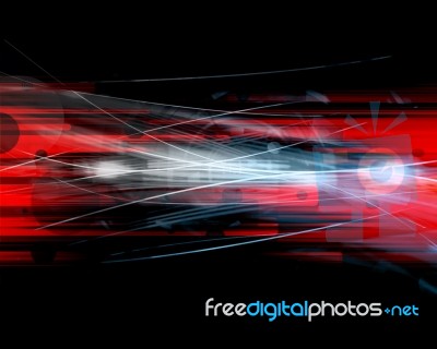 Futuristic Abstract Background Stock Image