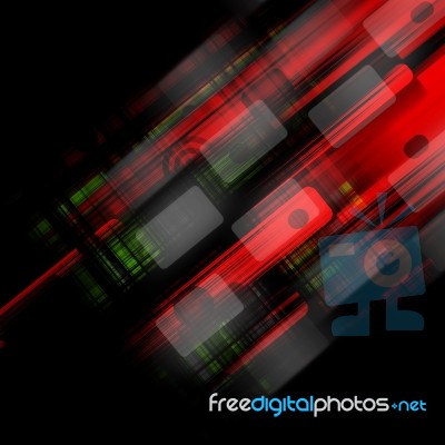 Futuristic Abstract Background Stock Image