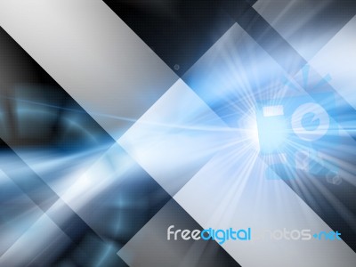 Futuristic Abstract  Background Stock Image