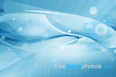 Futuristic Abstract  Background Stock Image