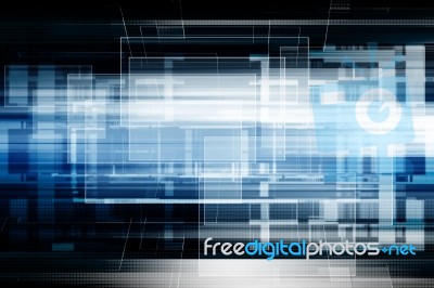 Futuristic Abstract  Background Stock Image