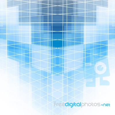 Futuristic Abstract Background Stock Image