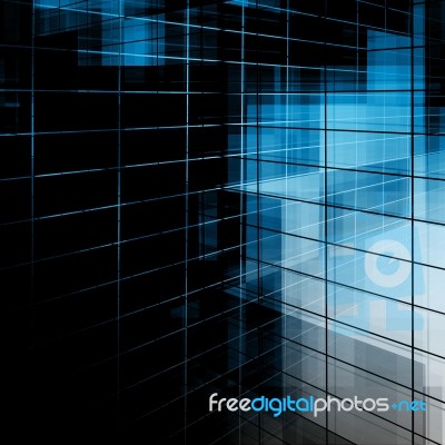 Futuristic Abstract Background Stock Image