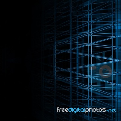 Futuristic Abstract Background Stock Image